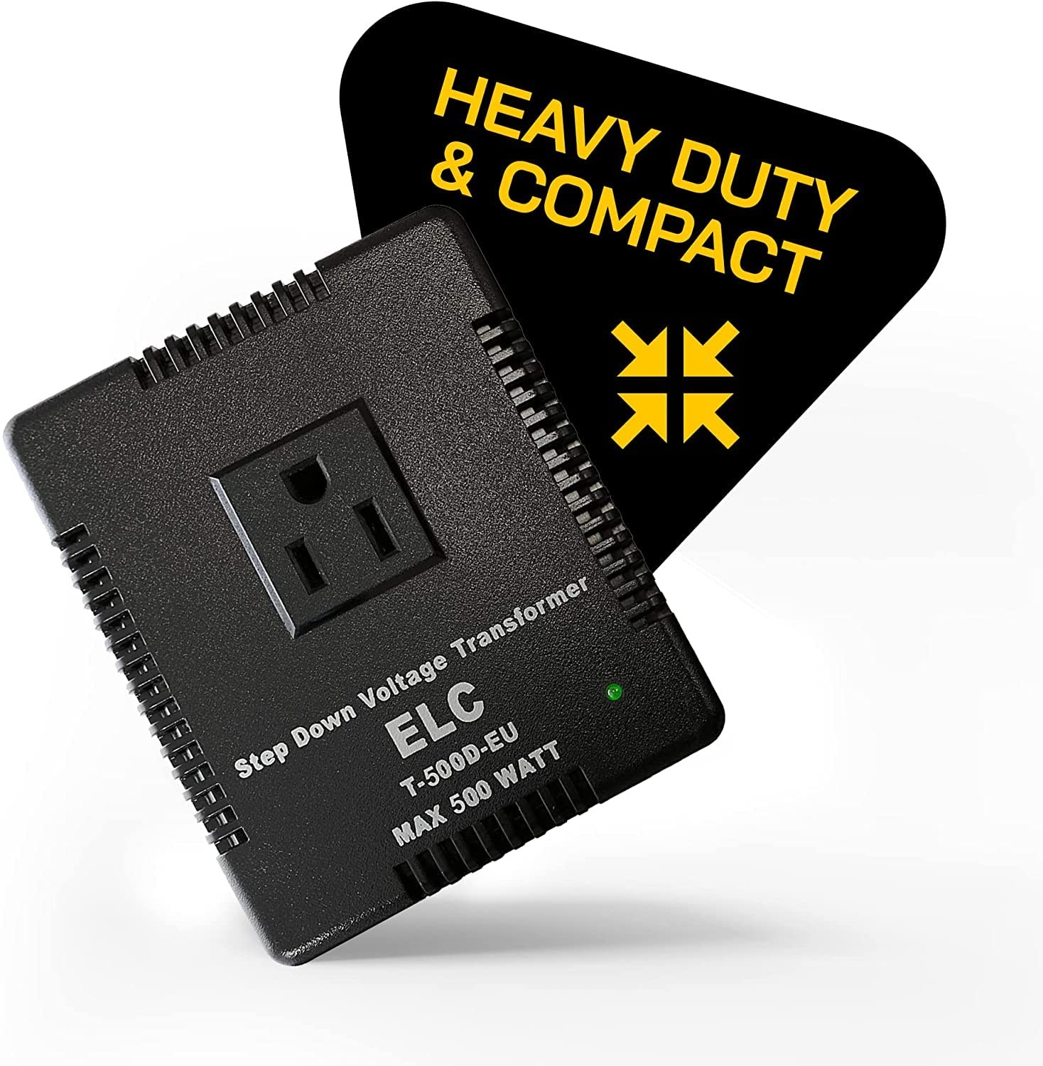 ELC 500-Watt Voltage Converter – Step Down – 220v to 110v / 240v to 120v Travel