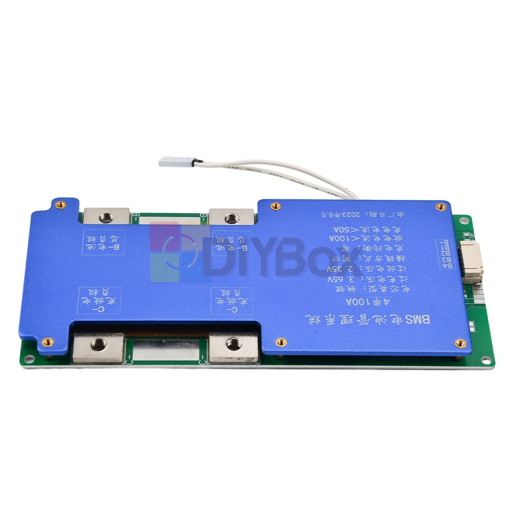 4S 14.6V / 8S 24V 100A BMS LiFePO4 Battery Balance Charge Protection Board New