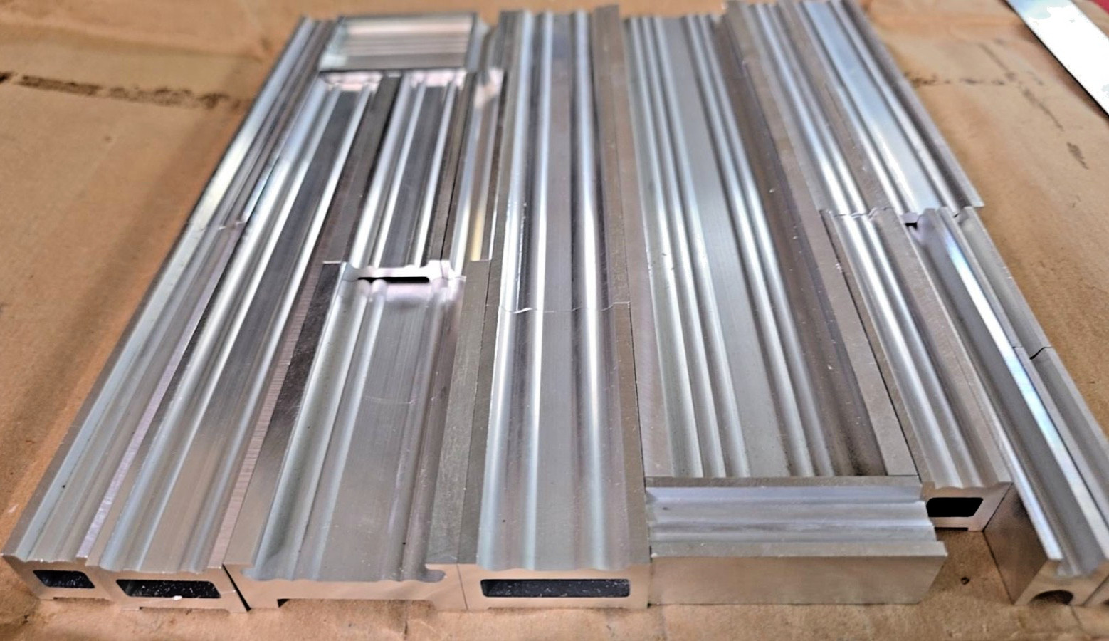 Letterpress Furniture Aluminum Spacing Material,Set#6=23 pieces 2 lb 12oz/1.2kg