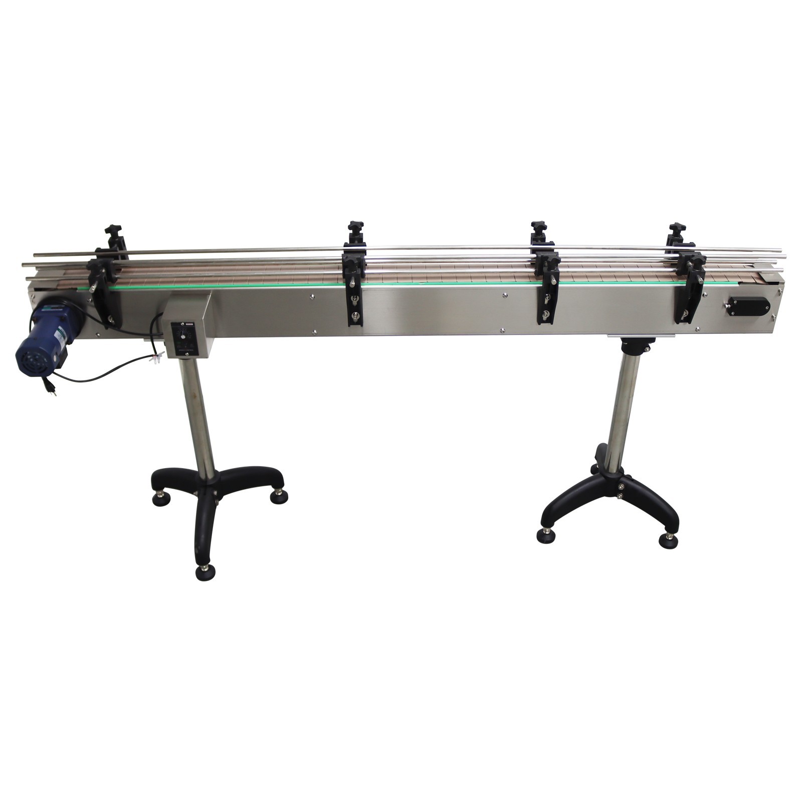 Various Size 110V/60HZ Conveyor Belt Chain Plate Conveyor for Assembly Line