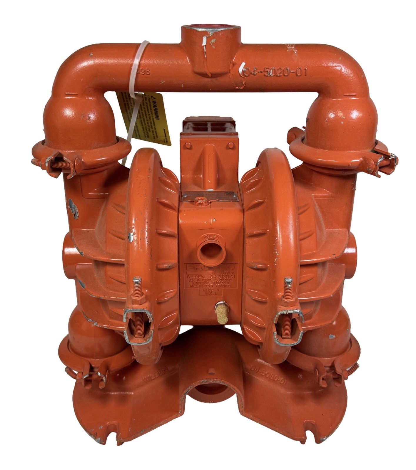 WILDEN 04-12898 AIR-OPERATED DOUBLE-DIAPHRAGM AODD PUMP PRO-FLO 1.5″ ALUMINUM