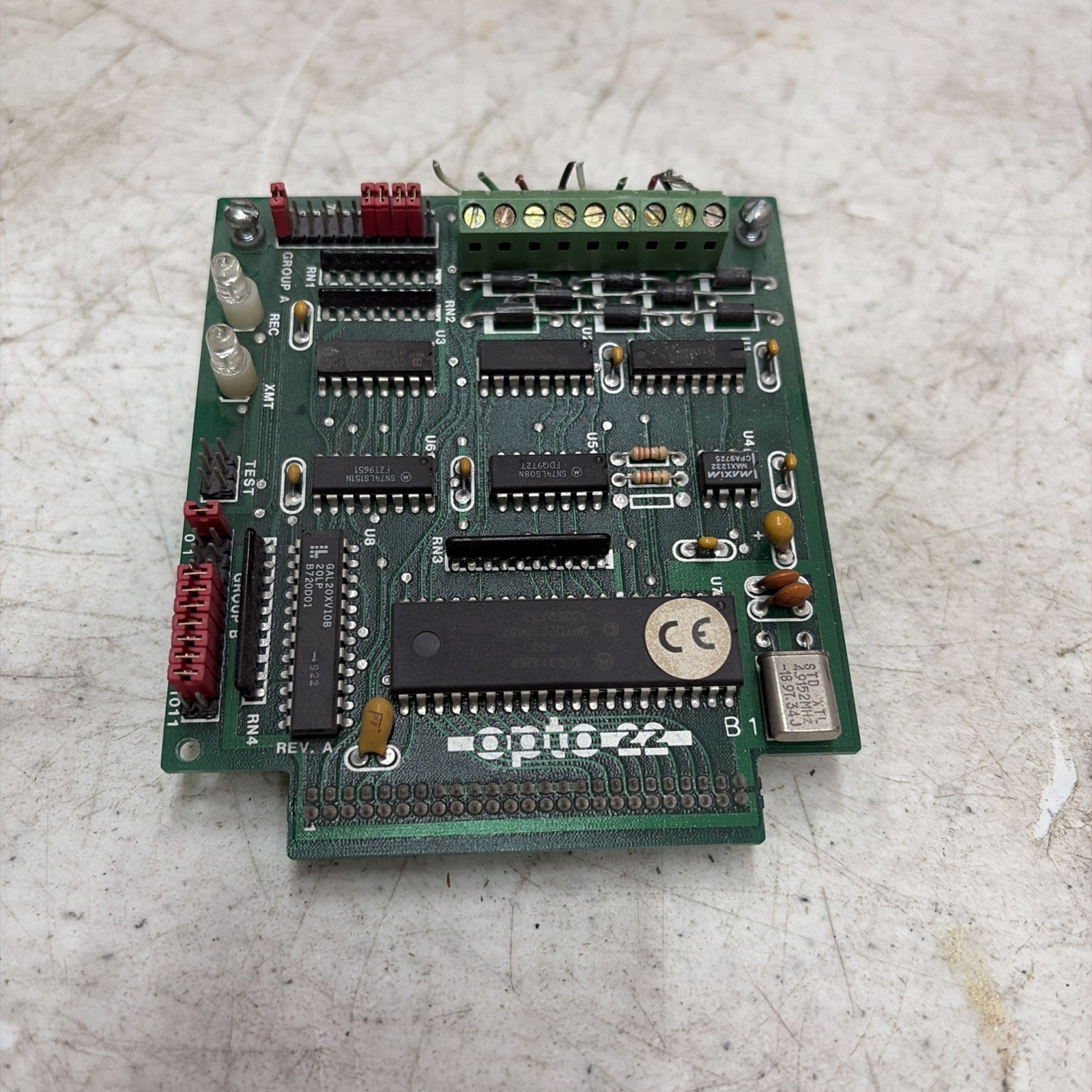 OPTO 22, Brain Board, 001828H, B1 Controller, 16 Channel Free Shipping