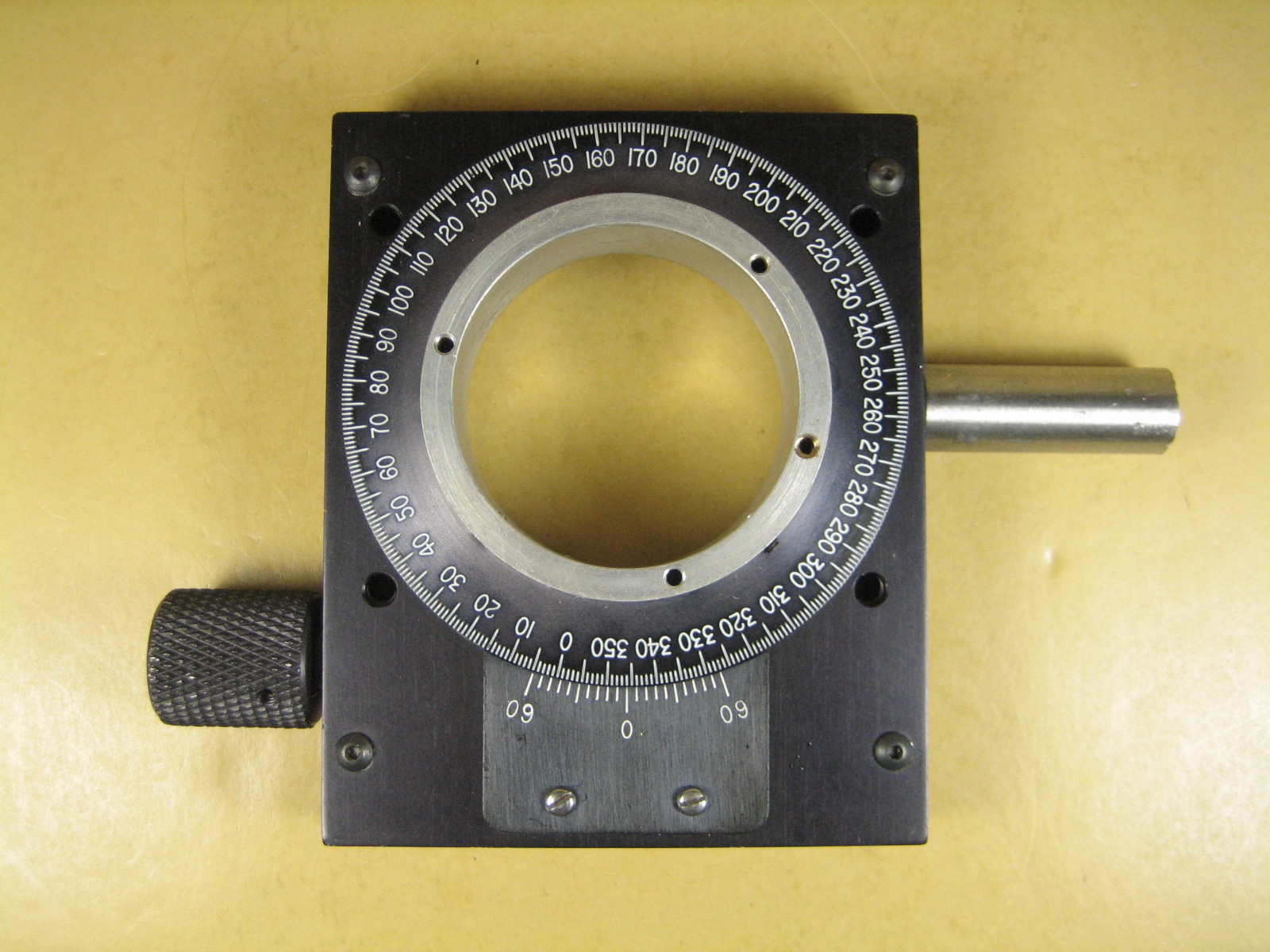 Ardel Kinamatic Optical 360 Degree Rotation Stage 1-3/4″ ID