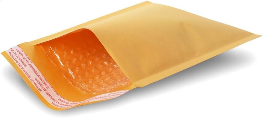 Self-Seal Bubble Mailers 10 Pack Quality Kraft Padded Envelopes 4×8 Lightweight