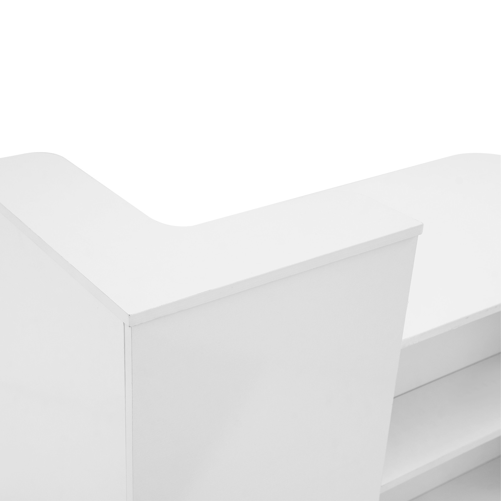 Office Reception Desk with Counter Salon Retail Checkout Counter Front Desk