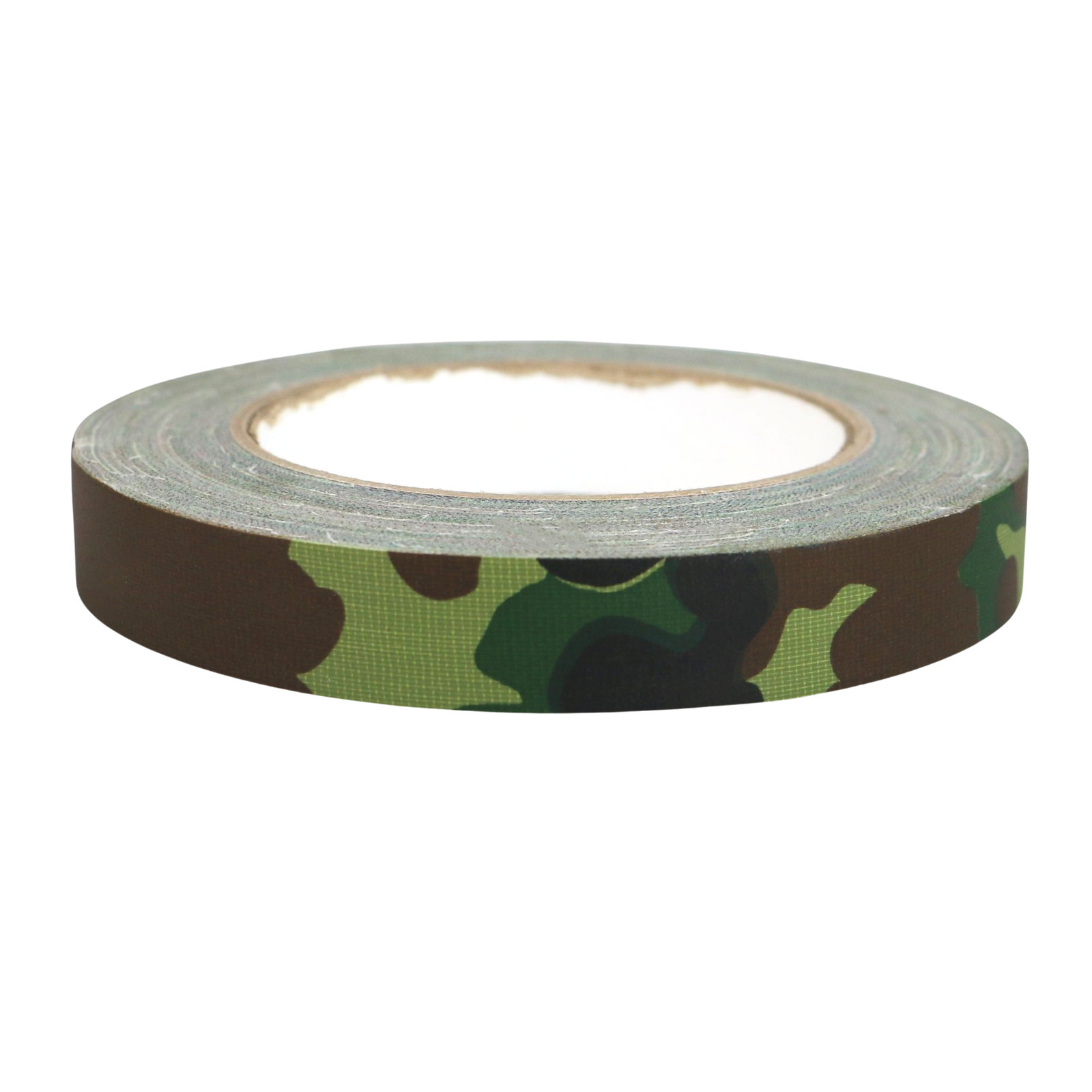 JVCC Premium Grade Camouflage Duct Tape (CAM-01): 1/2 in. x 75 ft. (Woodland For
