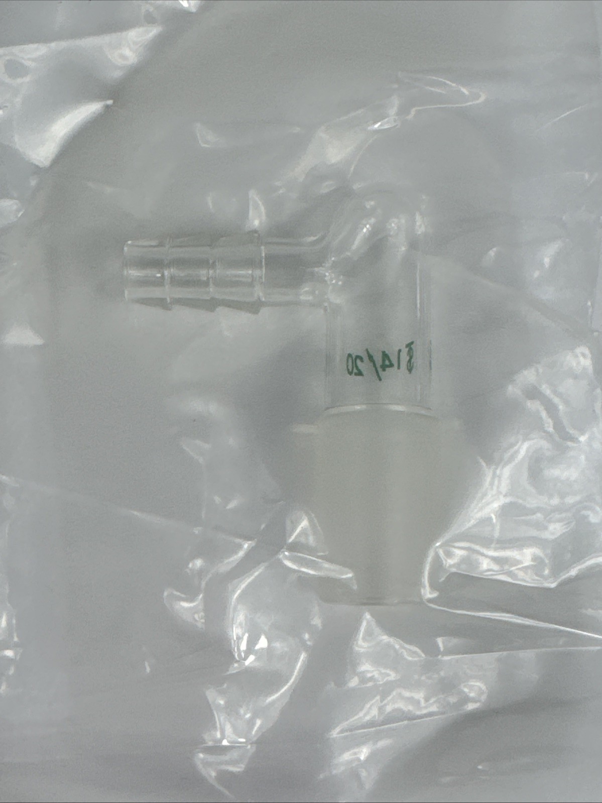 4x Chemglass CG-1014-14 Inlet Adapter 90 – 14/20 Inner Joint