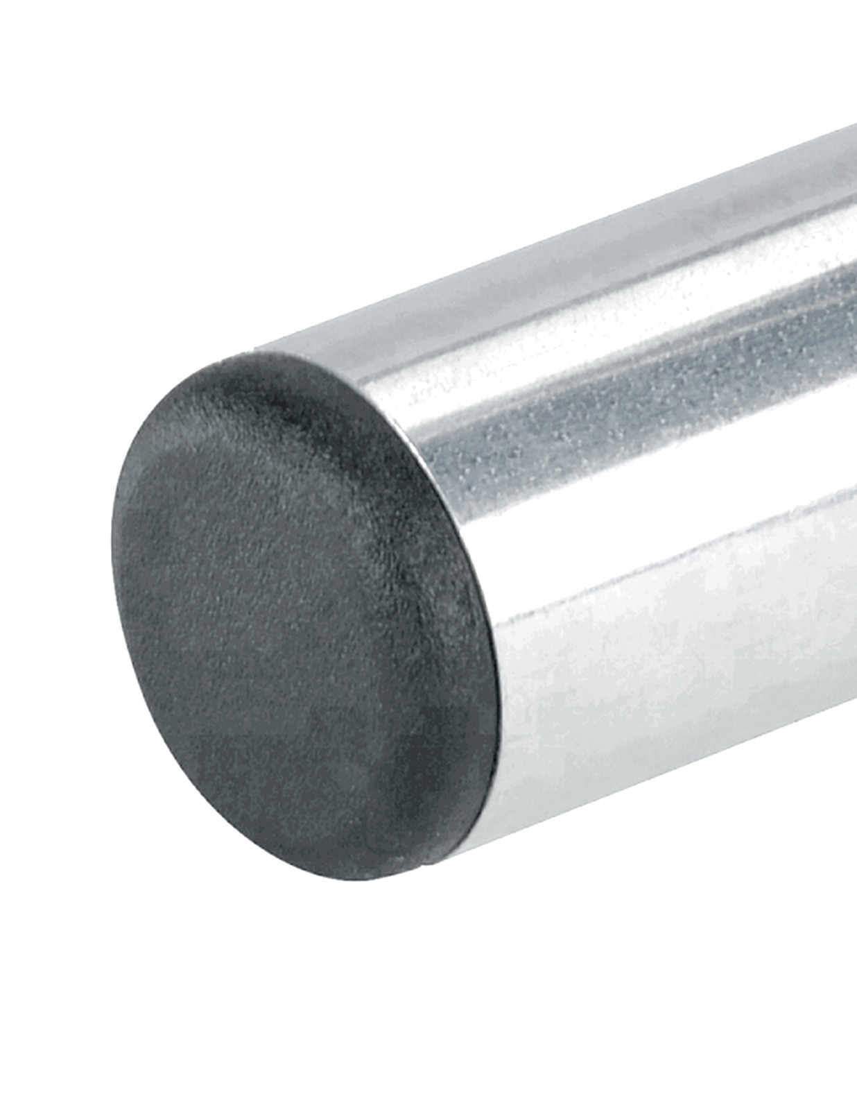 1-3/8″ OD Round Tube Plugs LDPE End Caps for Racks Carts Frames 12 Pack