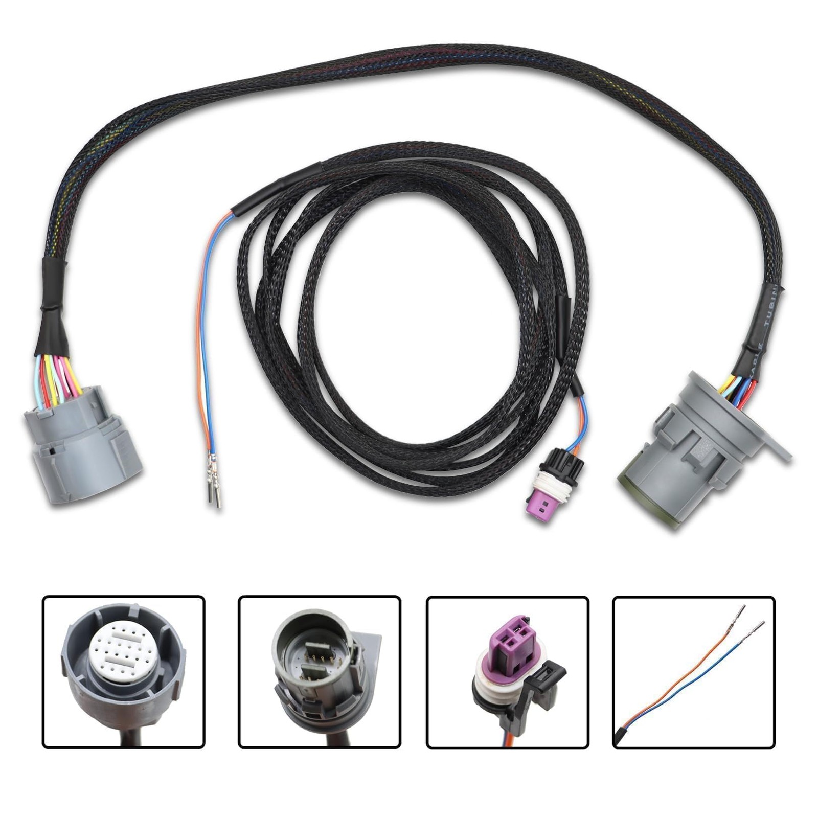 Nakkaa Transmission Adapter Harness Connector 4L60E To 4L80E Swap Compatible