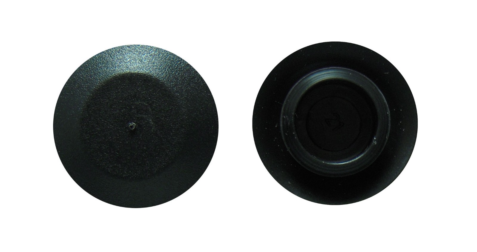 1/2″ 0.5 Inch Black Plastic Hole Plug for Sheet Metal Flush Mount Quantity 5