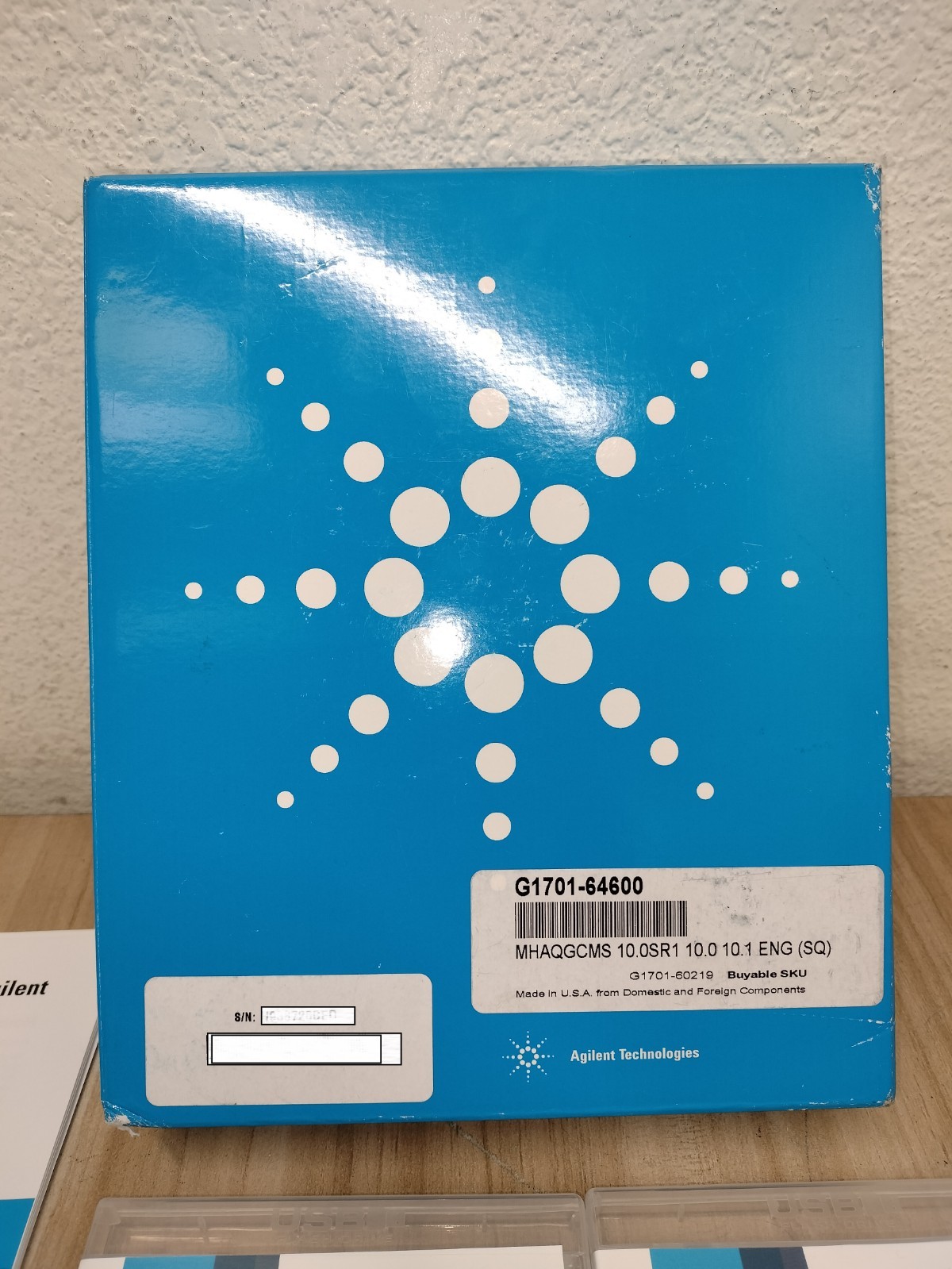 Agilent G1701-64600 Mass Hunter B.09.00 GCMS Software MHAQGCMS 10.0