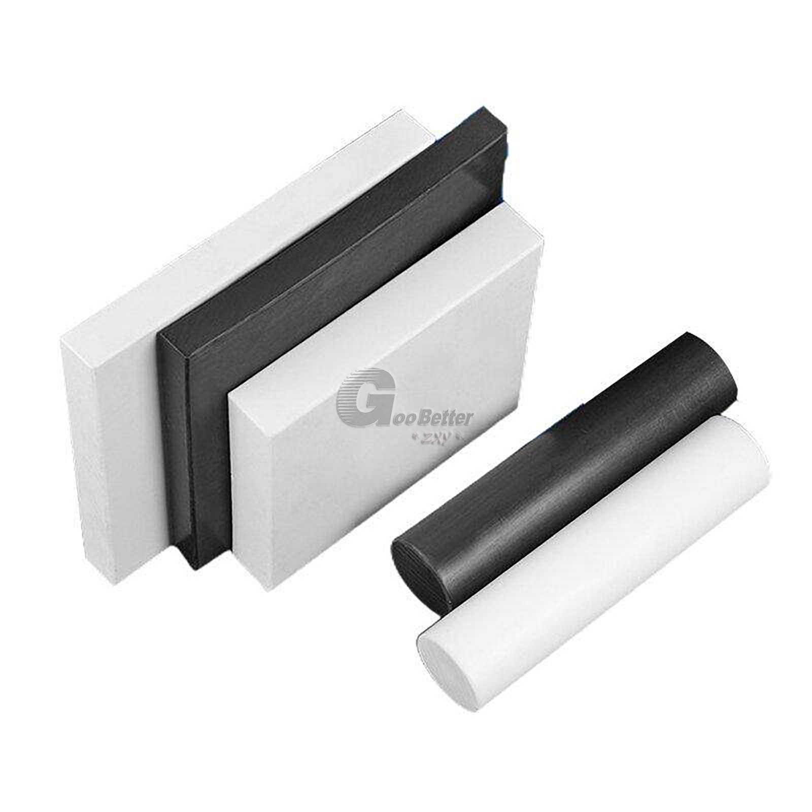 PTFE Virgin Sheet,2mm-30mm White Black Temperature Polytetrafluoroethylene