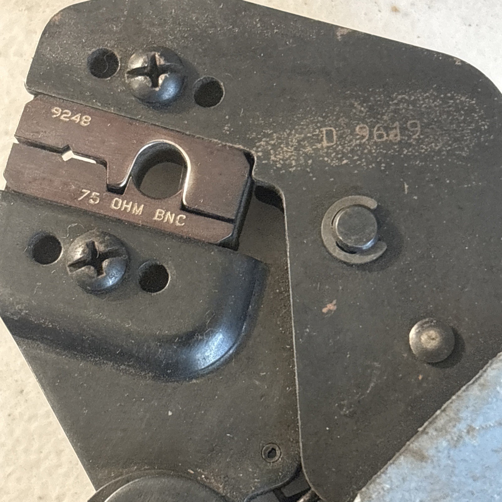 AMP Ratcheting Wire Crimper Tool TE Connectivity Crimping Tool Made in USA 9248