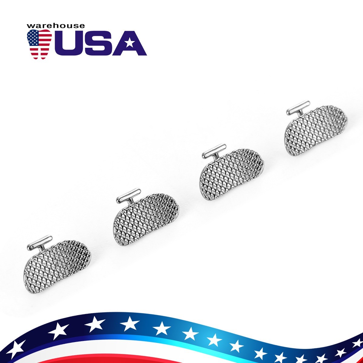 Dental Orthodontic Bondable Non-Convertible Rectangle Tube Roth 0.019*0.025