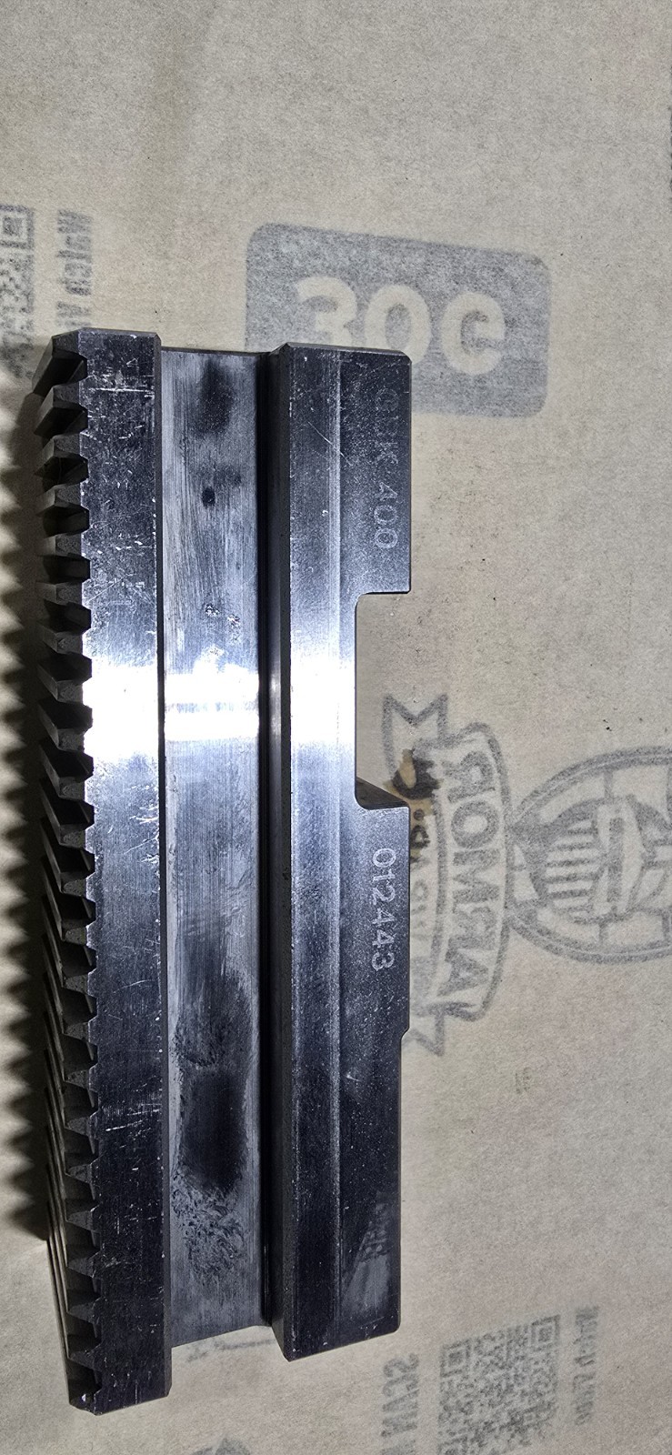 SCHUNK GBK450 012443 Base Jaws FREE SHIPPING!! 1 SET OF 3 JAWS