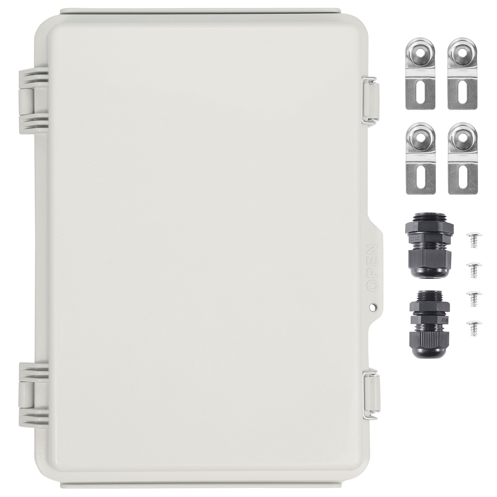 Uimoso Outdoor Junction Box 16.93×12.99×7.09 in ABS Plastic Electrical Enclosure