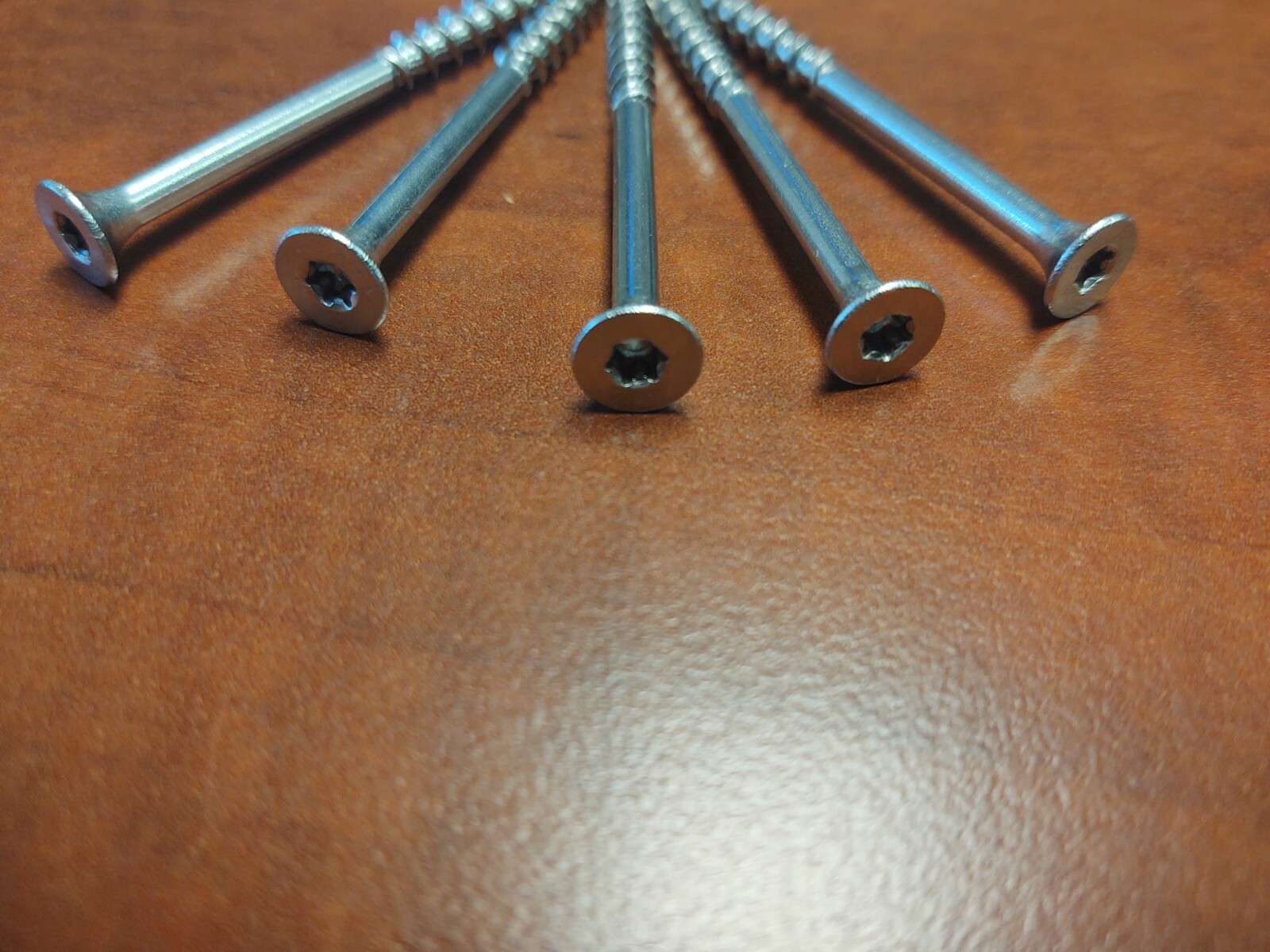 #10 Deck Screws, Type 316 Stainless Steel, Marine Grade, T-20 Star Drive