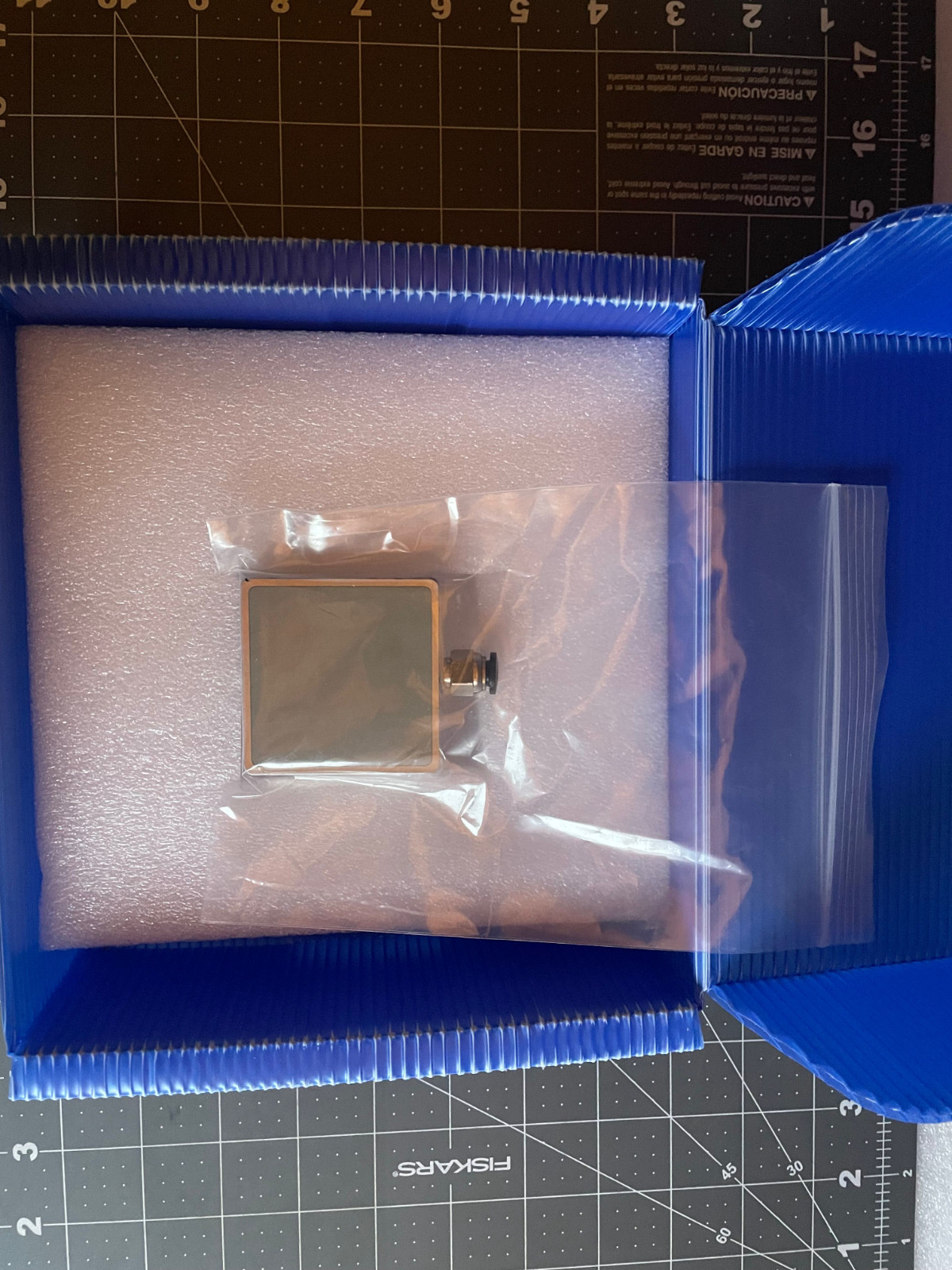 50X50mm square (working zone) semiXicon porous ceramic vacuum chuck table