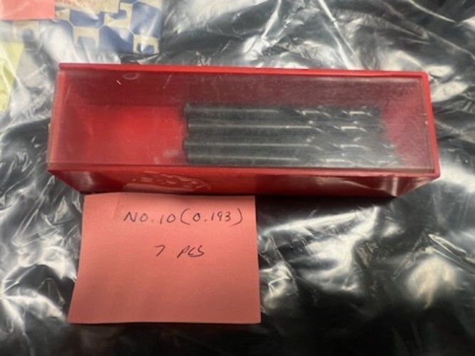 Lot of 88 HSS Screw Machine Sizes as listed