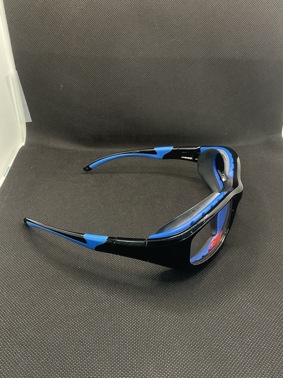 Pentax Demo Safety Goggles ZT35 125mm Z87-2+ (Black/Blue) With Attachments