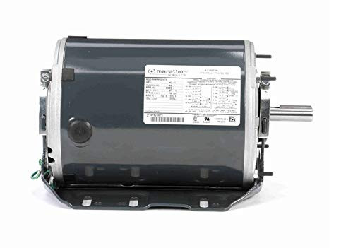 Marathon Electric 2 Hp 56H Frame Open Drip Proof Belt Drive Motor 208-230/460