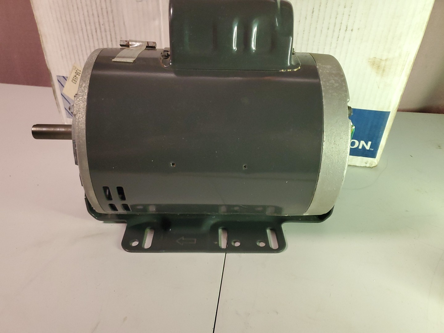NEW EMERSON 1-1/2 HP ELECTRIC AC MOTOR 115/230V 3450 RPM 5/8″x2″ Keyed Shaft