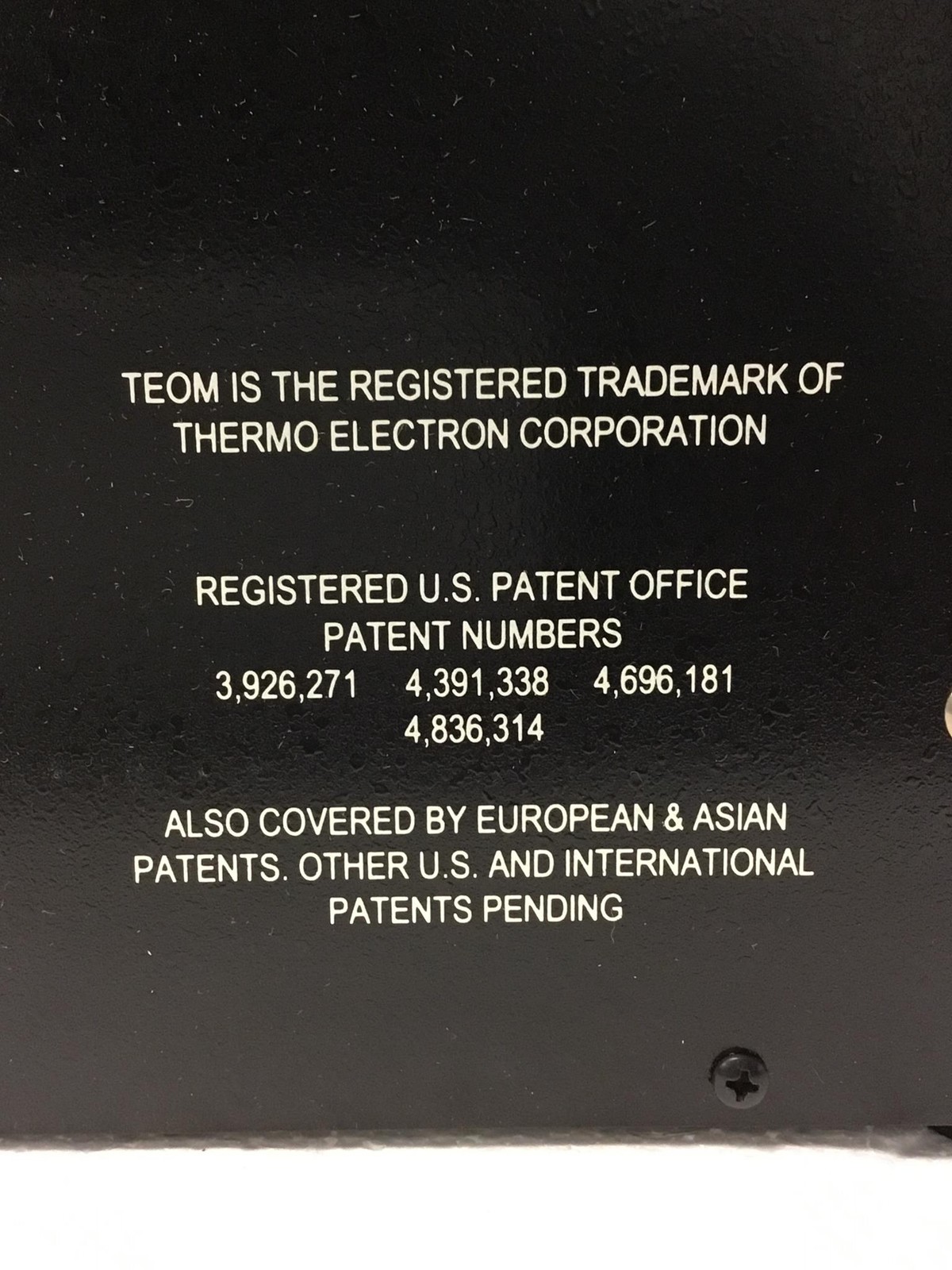 NEW Thermo Electron RP Series 1400A TEOM Series Control Unit W/ Power Cord