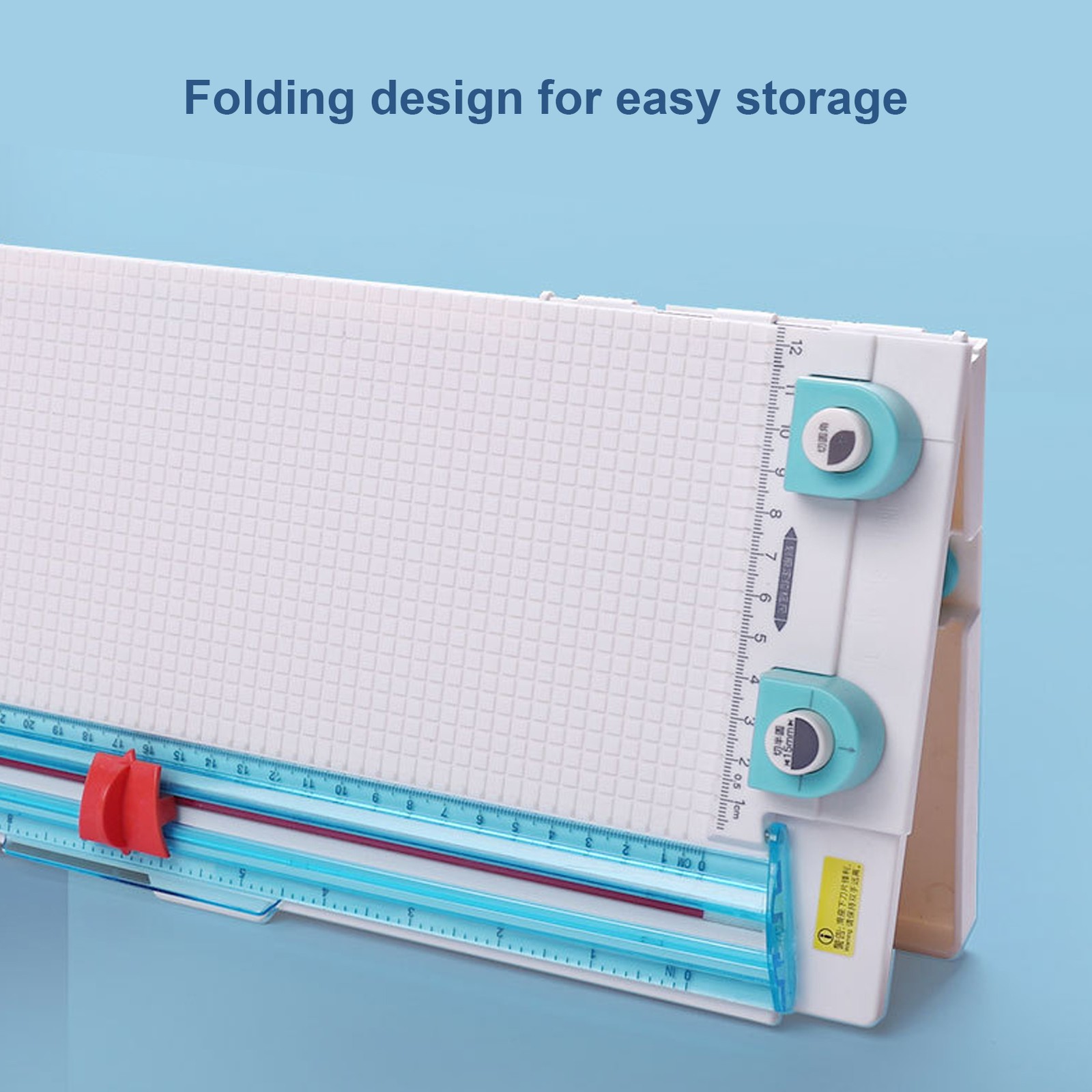 12.2in Paper Trimmer Scoring Board Craft Paper Cutter Folding Scorer 7 In 1 NY
