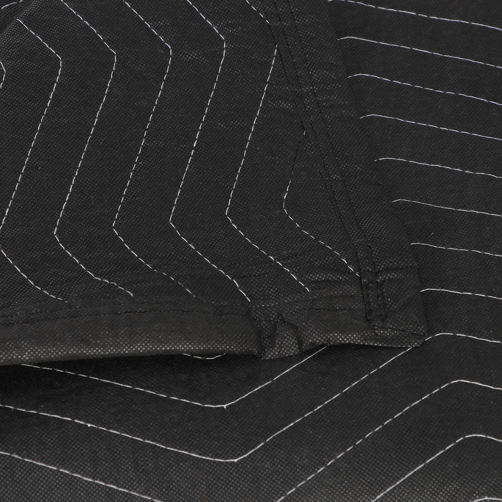 24 Pack Moving Blankets 80″ x 72″ Pro Economy Shipping Furniture Pads Black