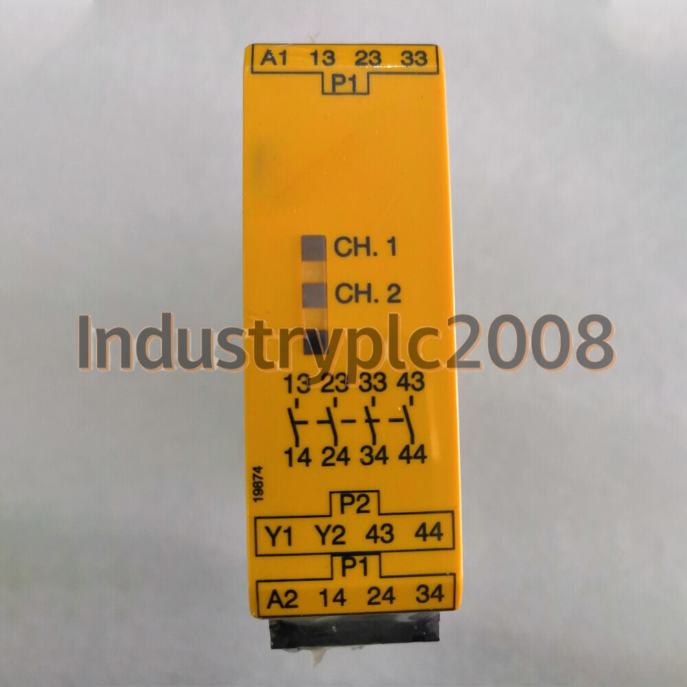 Safety Relay 24VDC 4n/o for Pilz PZE X4P 777585