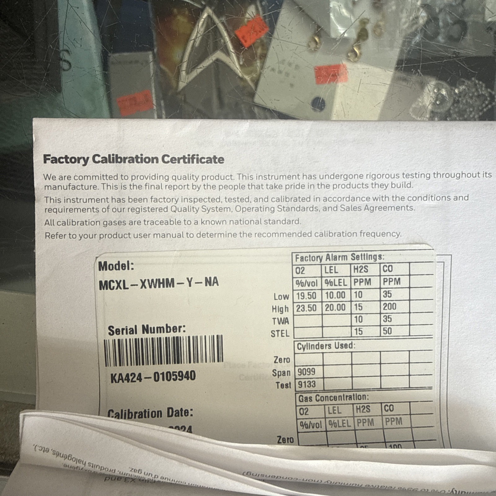 Honeywell BW MicroClip Mulit-Gas Detector