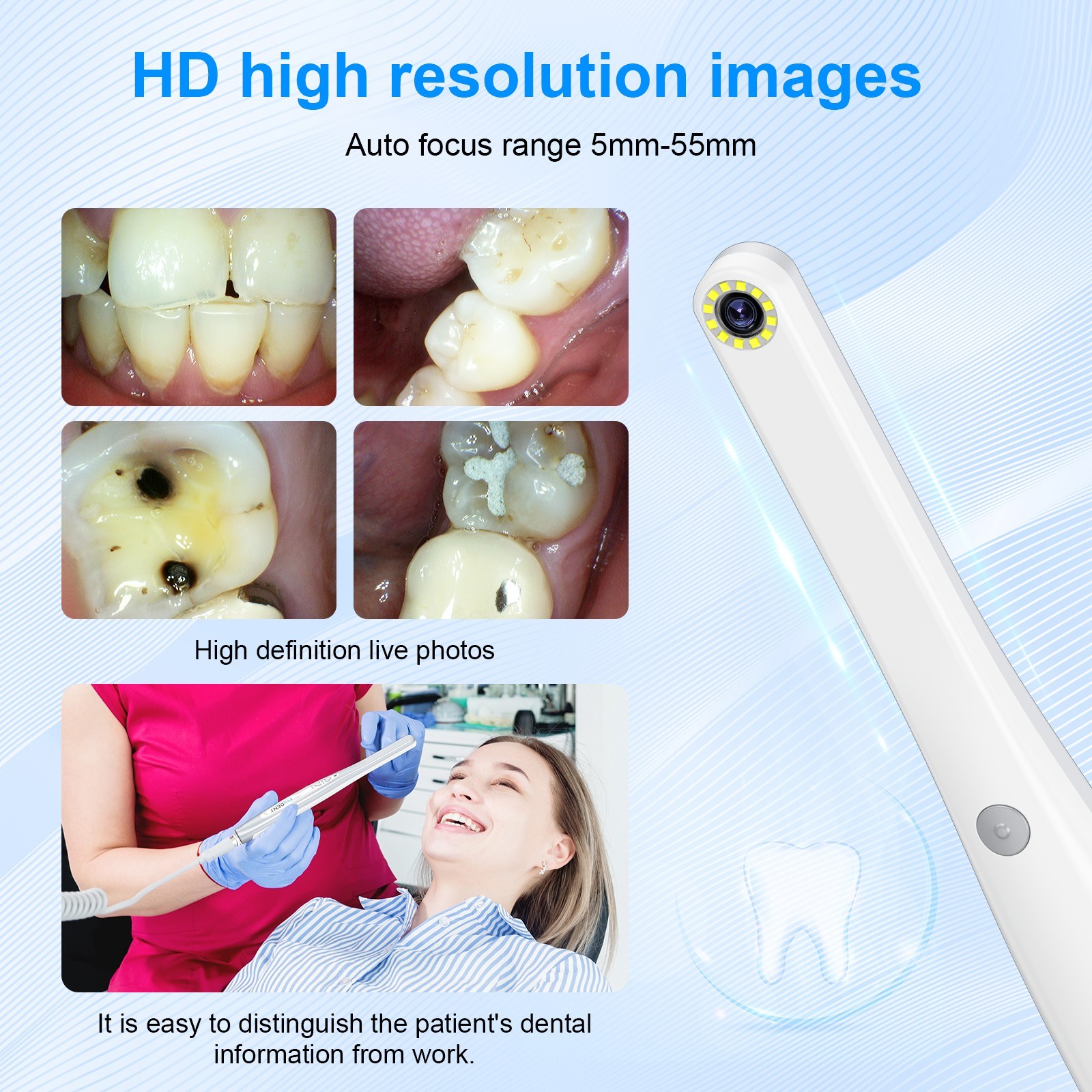 ProDENT Dental Intraoral Camera USB connection PD750 Fast US Ship