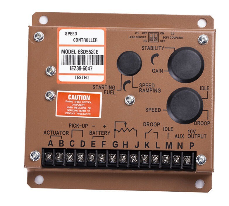 ESD5520E Engine Speed Control Unit Governor Controller Compatible Generator