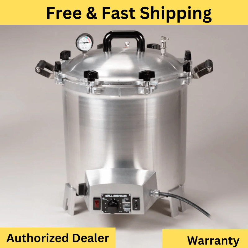 All-American 41.5 Quart Electric Sterilizer Pressure Cooker – 120 Volt, 50/60 Hz
