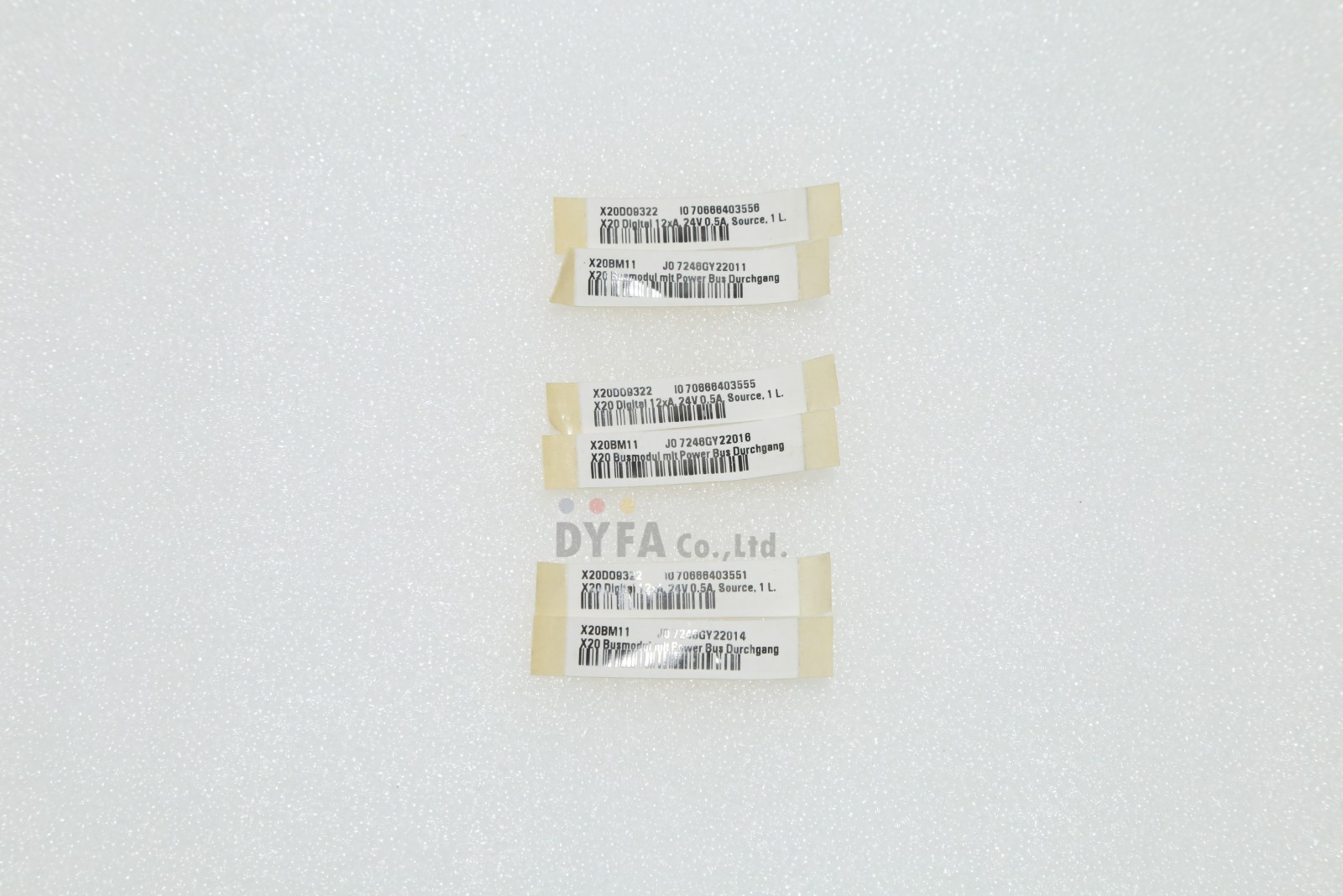 B&R NNB X20 DO 9322 Rev.IO,X20 BM11 Rev.J0 Module ELEC-I-3404=9B37-1