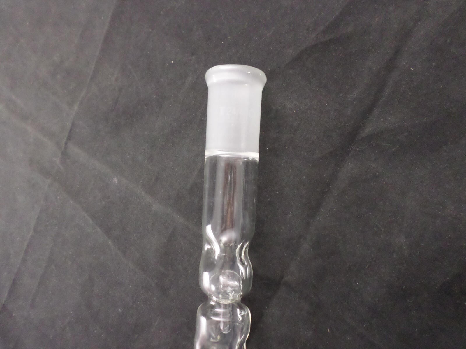 KONTES Glass Vigreux Column 8” E.L. 24/40 ST 3-Chamber Snyder Distillation 1/CS
