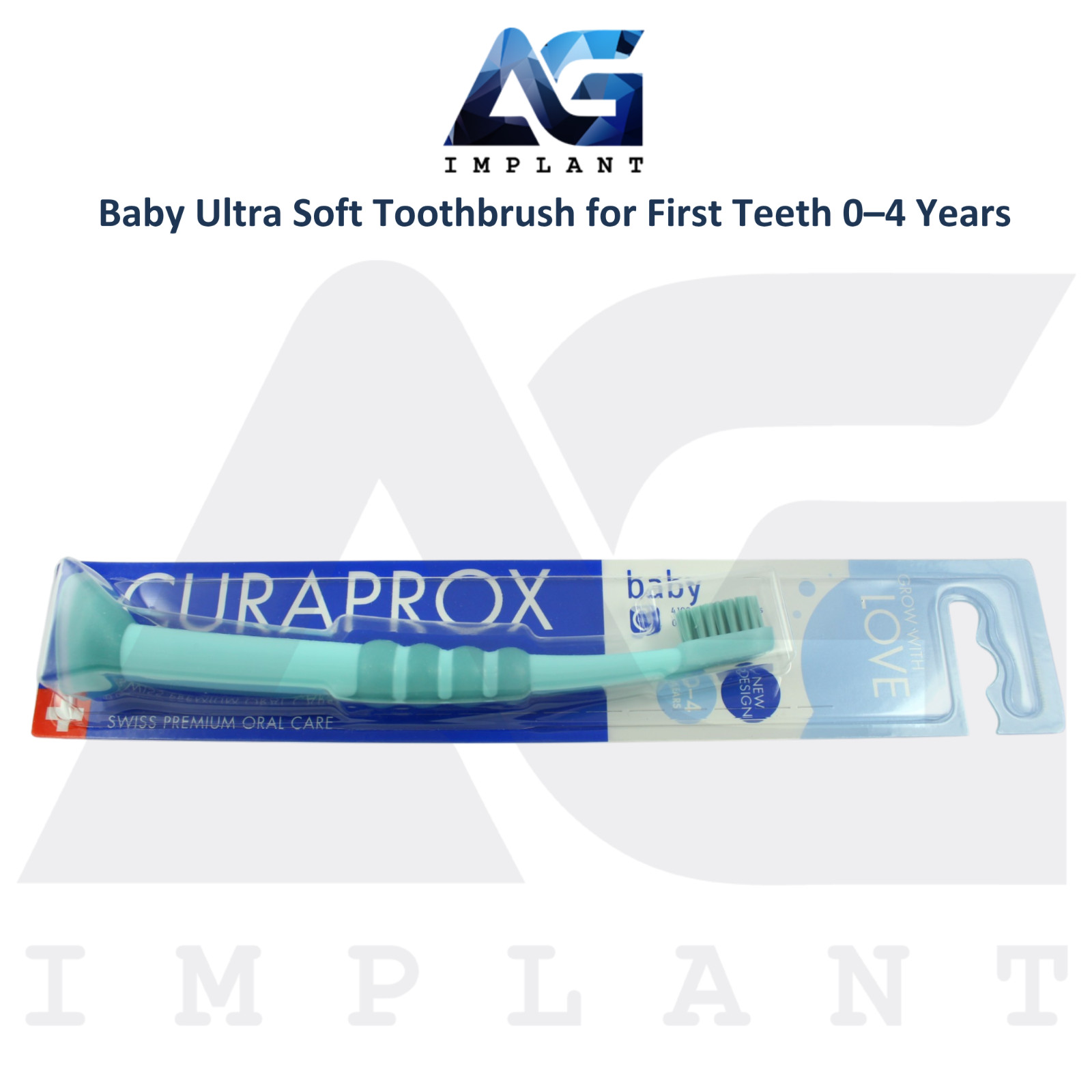 Ultra Soft Baby Toothbrush for First Teeth 0–4 Years Compact Dental Care