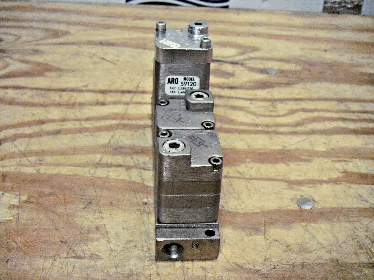 MD Totco RG2030A Pneumatic Control Logic Assembly ARO 59120 59113 59111 59181