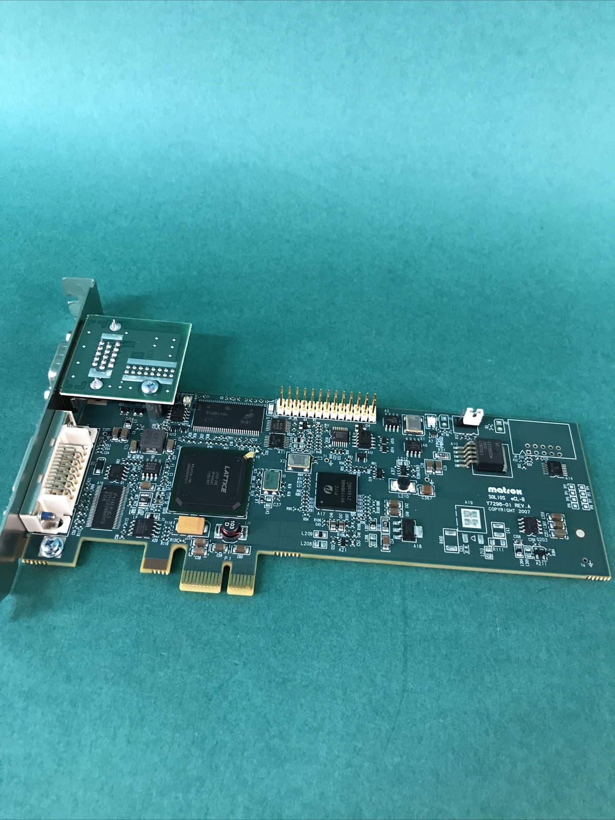 MATROX SOL6MCLBE SOLIOS ECL-B Y7298-01 Capture card