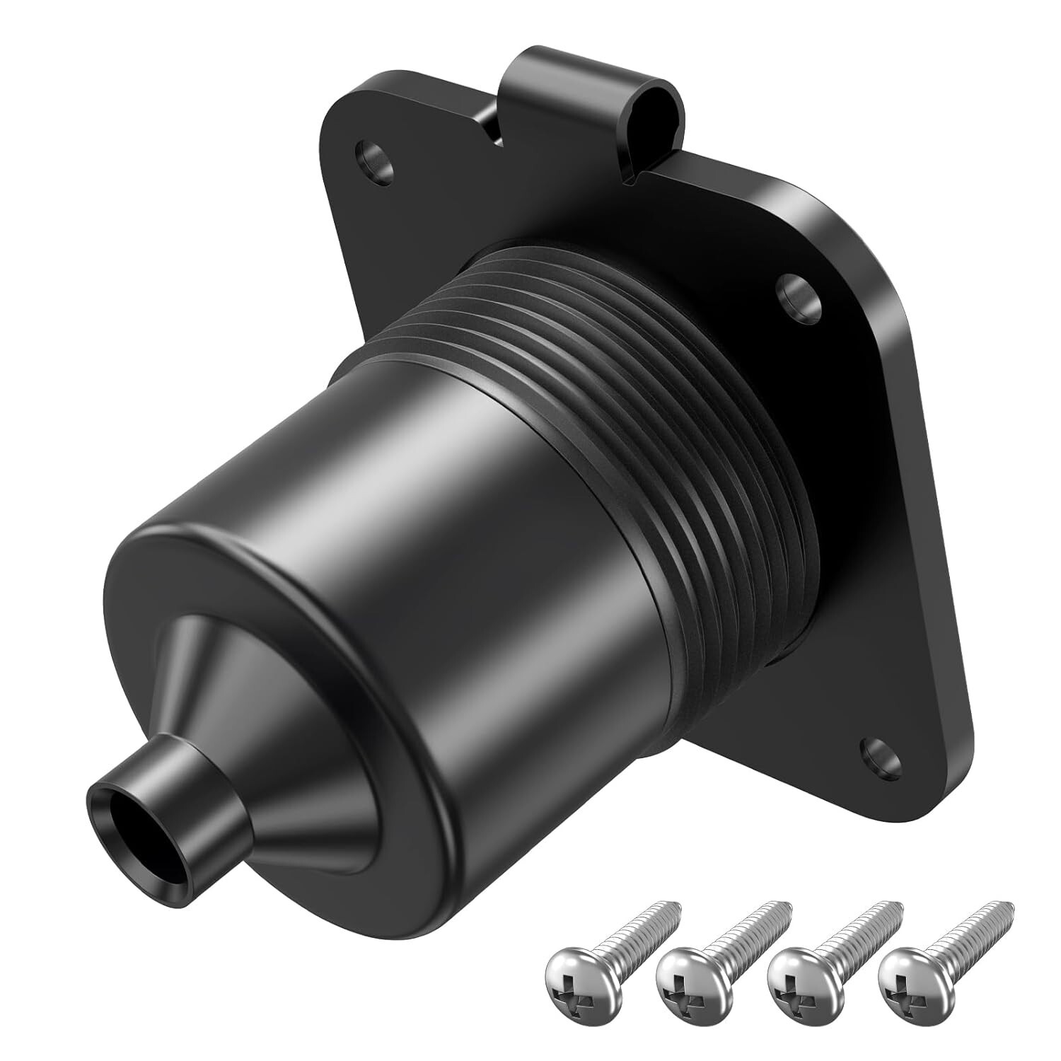 Flanged Inlet ETL Listed 15 Amp RV Plug Receptacle Block Heater Bumper Plug…