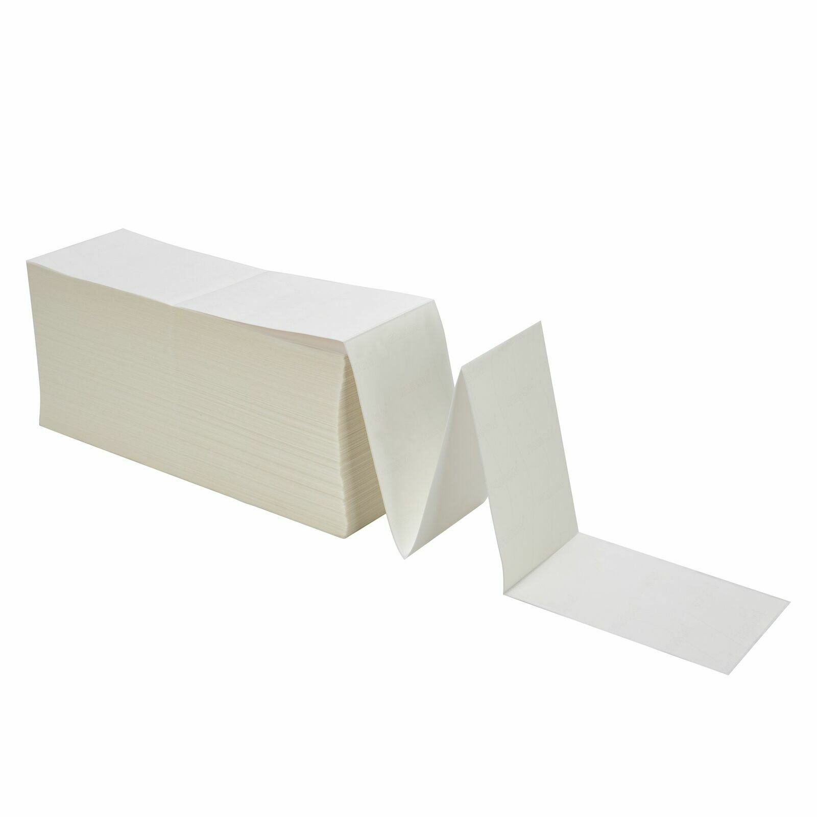 4″x6″ Fanfold Direct Thermal Shipping Labels for Zebra and Rollo 4000-40000 PCS