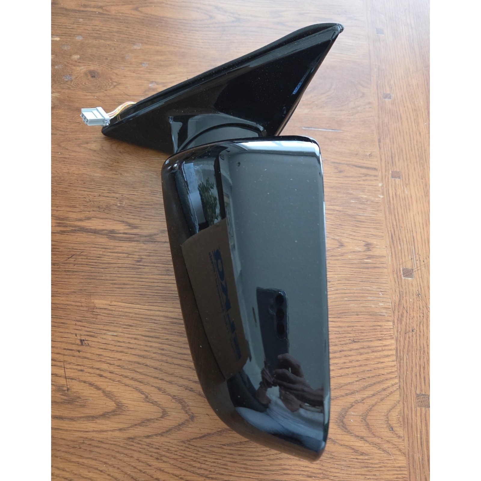 Honda Accord 1999 Drivers Left Side View Mirror Black New Replacement Auto Part