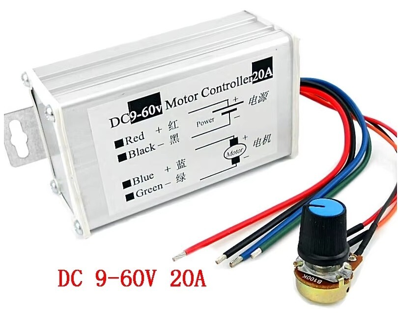 Planetary Reduction Brushed Motor DC12V24V High Torque 36GP-3530 With Controller