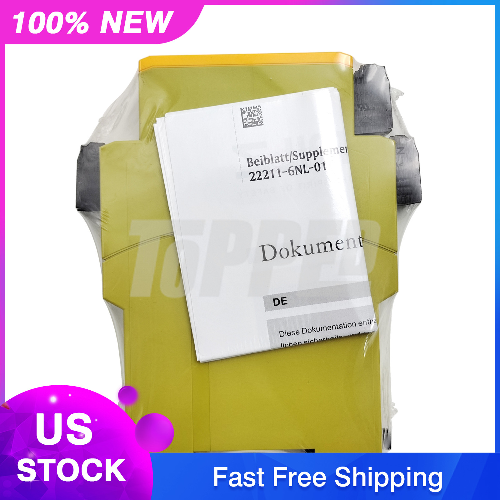 New Pilz PZE X4P C 787585 Safety Relay 24VDC 4n/o Spring-loaded Terminal