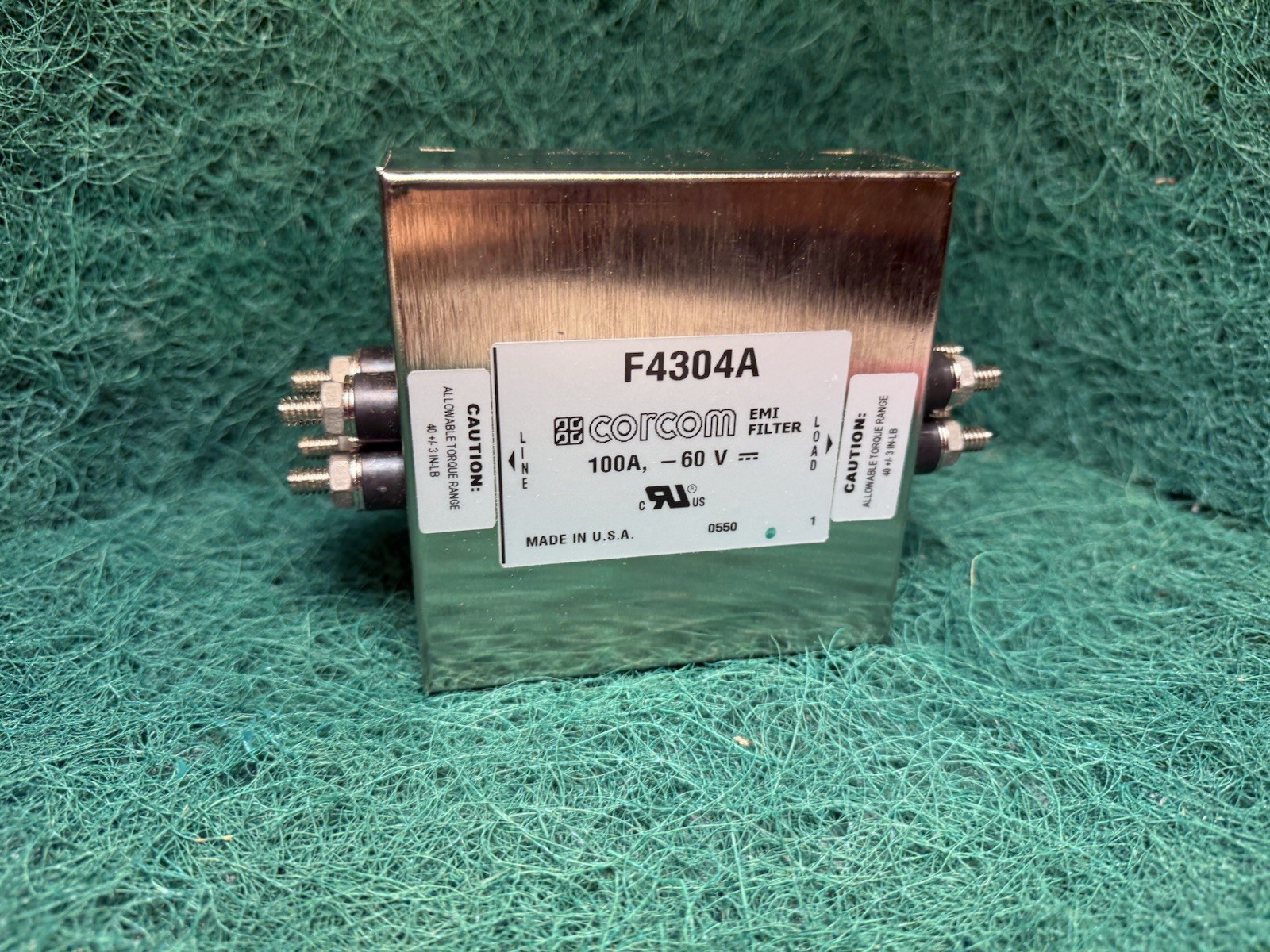 CORCOM F4304A TYCO EMI FILTER 100A -60V