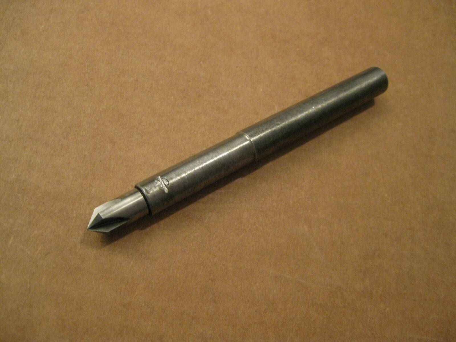 3/8-82° C’sink / Debur in 4-3/4″ x 1/2″ Shank Extension, Unknown Make