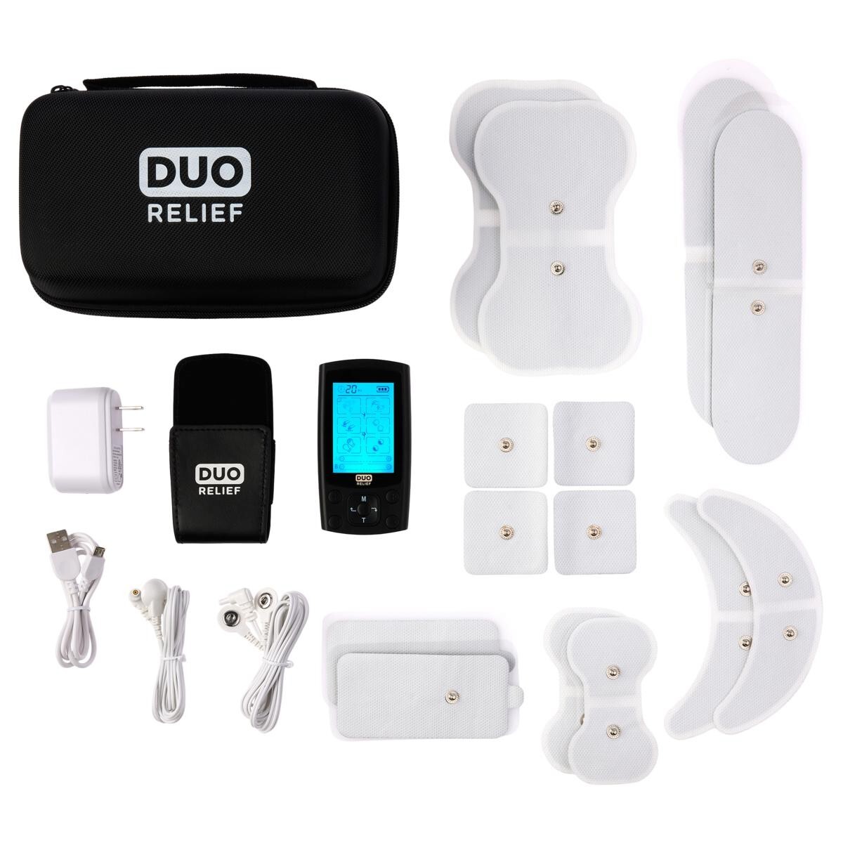 Tony Little Duo Relief TENS and EMS Muscle Stimulator, Brand New