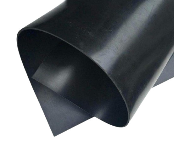 Neoprene Rubber Sheet Solid 3/32″ thick x 12″ wide x 36″ long 60A Duro, Black