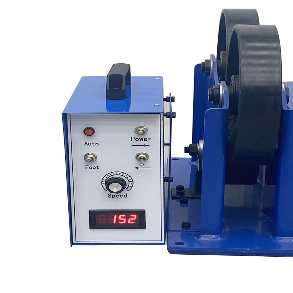 1T/ 2200lb Welding Tank Turning Roller Welding Positioner Iron wheel for TIG