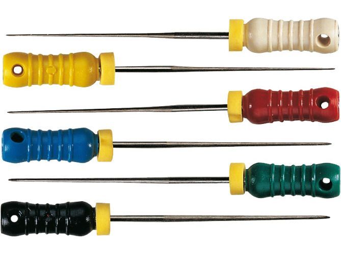 JS Dental Endo Finger Spreader 21/25mm,Root Canal Files Hand Use Assorted 6/Box